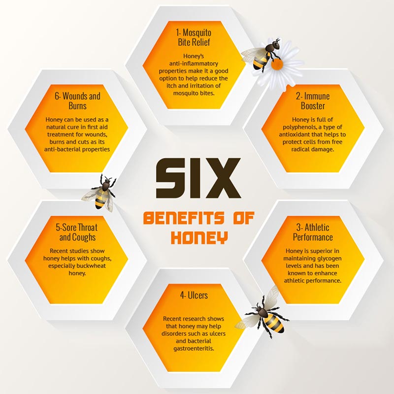Advantages & Uses of Honey Advantages & Uses of Honey